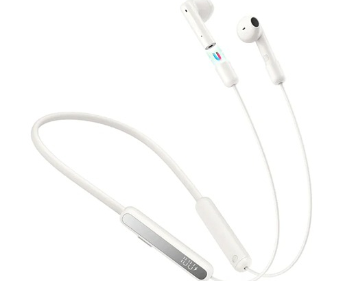  Joyroom Magnetic True Wireless Neckband Headphones-White