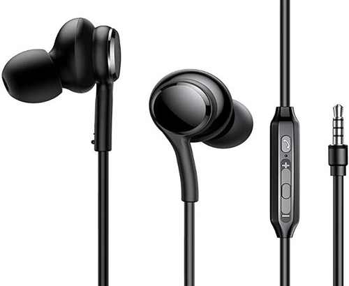 Joyroom Wired Series In-Ear Wired Earbuds-Black