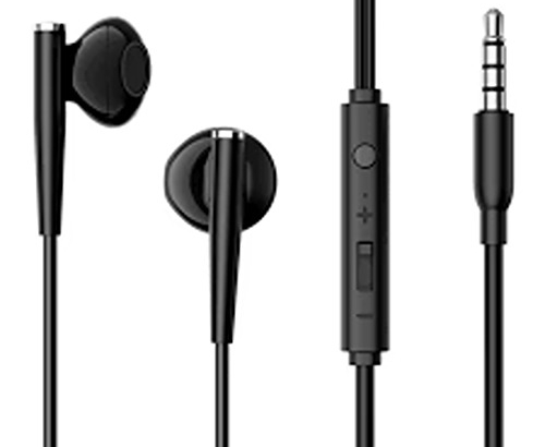 Joyroom Wired Series Half In-Ear Wired Earphones , black