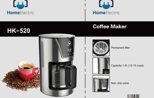 Home Electric Coffee Maker