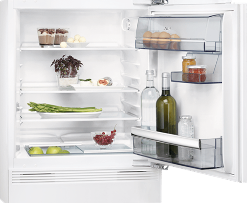 AEG 60cm Wide Integrated Under Counter Fridge - White