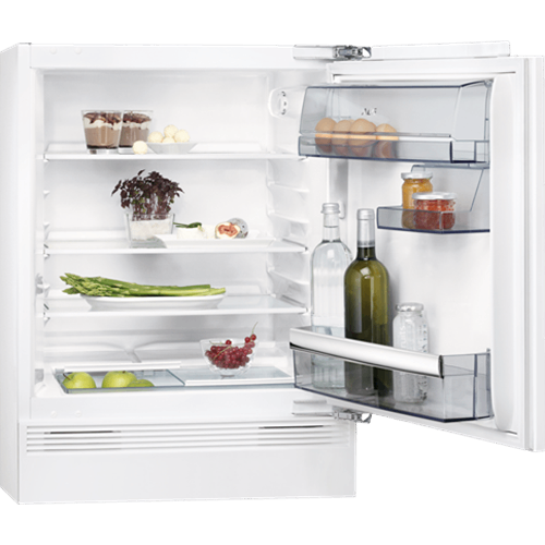 AEG 60cm Wide Integrated Under Counter Fridge - White