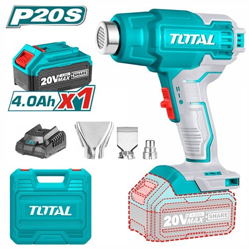 Total Tools Lithium-Ion Heat Gun 