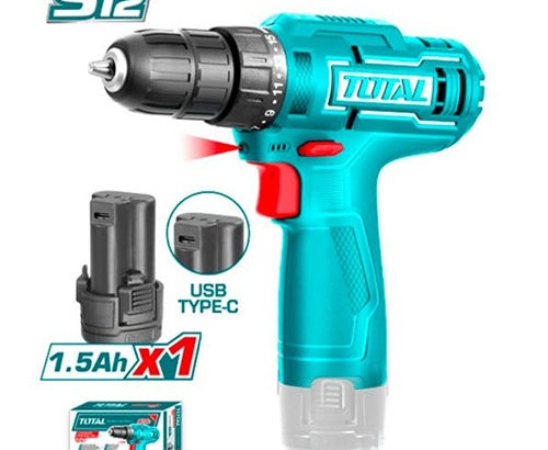 Total Lithium-Ion Cordless Drill