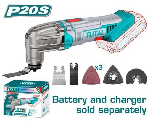 Total Lithium-Ion multi-tool , 6 Speeds ,20V