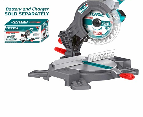 Total Mitre Saw 20V , With Infrared Positioning Light