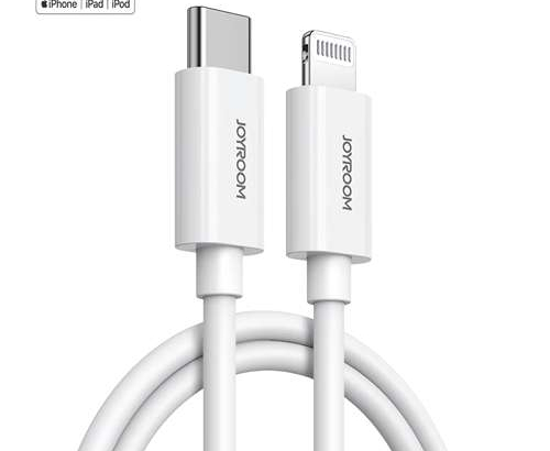 Joyroom Ben Series Fast Charging Lightning Cable, 1.2 m - White