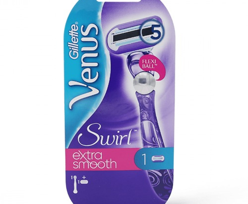 Gillette, Venus, Women Razor, Swirl, Extra Smooth - 1 Pc