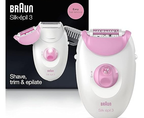 Braun Epilator For Women – Pink