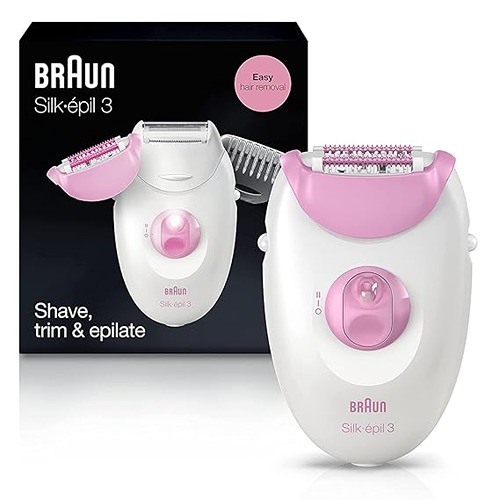 Braun Epilator For Women – Pink