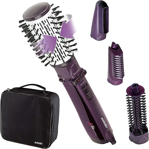 Babyliss Beliss brushing rotating brush 4 attachments 1000w