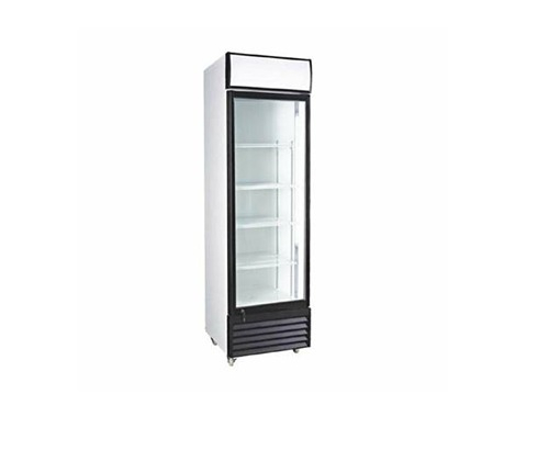  380 Liter Single Door Upright Display Fridge – Glass Door