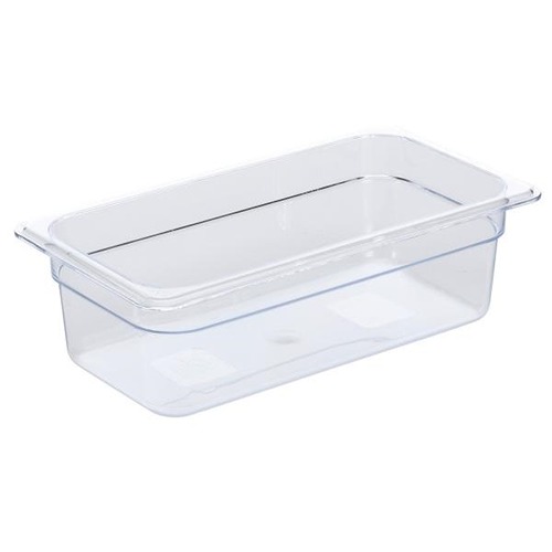 CLEAR PLASTIC GN CONTAINER