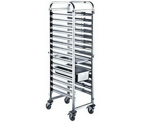 Stainless Steel GN Pan Trolley