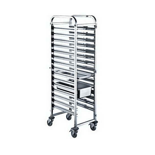 Stainless Steel GN Pan Trolley