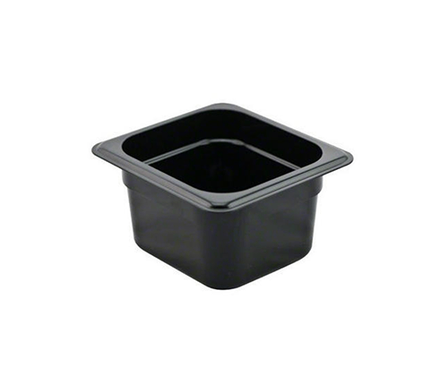 BLACK PLASTIC GN CONTAINER