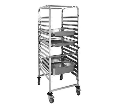 Stainless Steel GN Pan Trolley