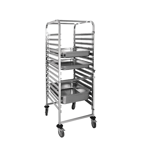 Stainless Steel GN Pan Trolley