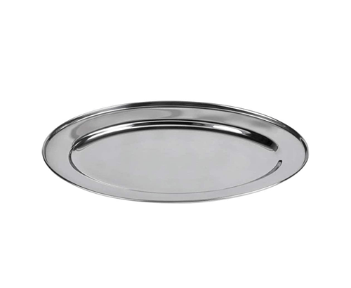 Stainless steel platter 40 cm