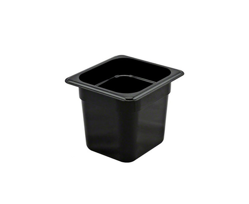 BLACK PLASTIC GN CONTAINER